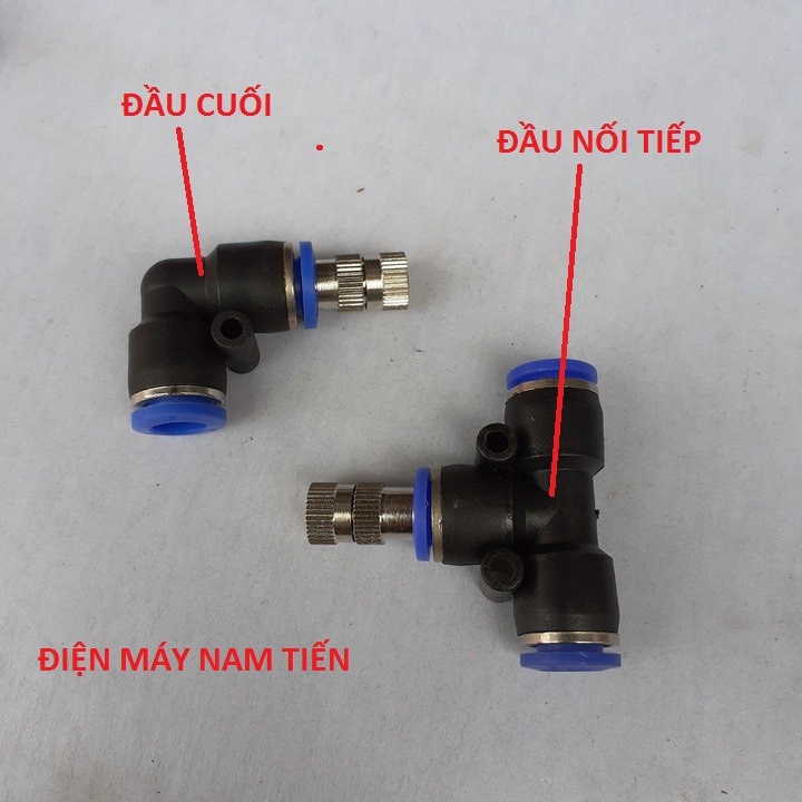 Béc phun sương inox số 2-3-5-6-7-8 tưới lan/rau/ hoa