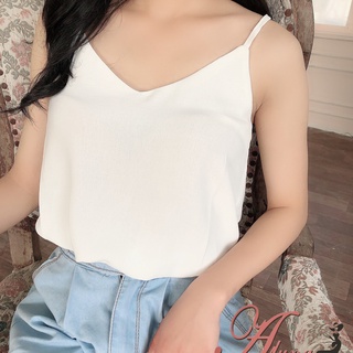 Áo 2 dây đũi lụa cao cấp giáng thụng dễ mix đồ
