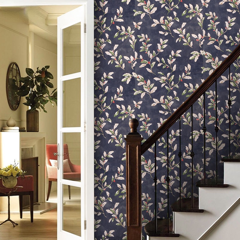 Giấy Dán Tường Tự Dính Phong Cách Vintage Trang Trí Nội Thất