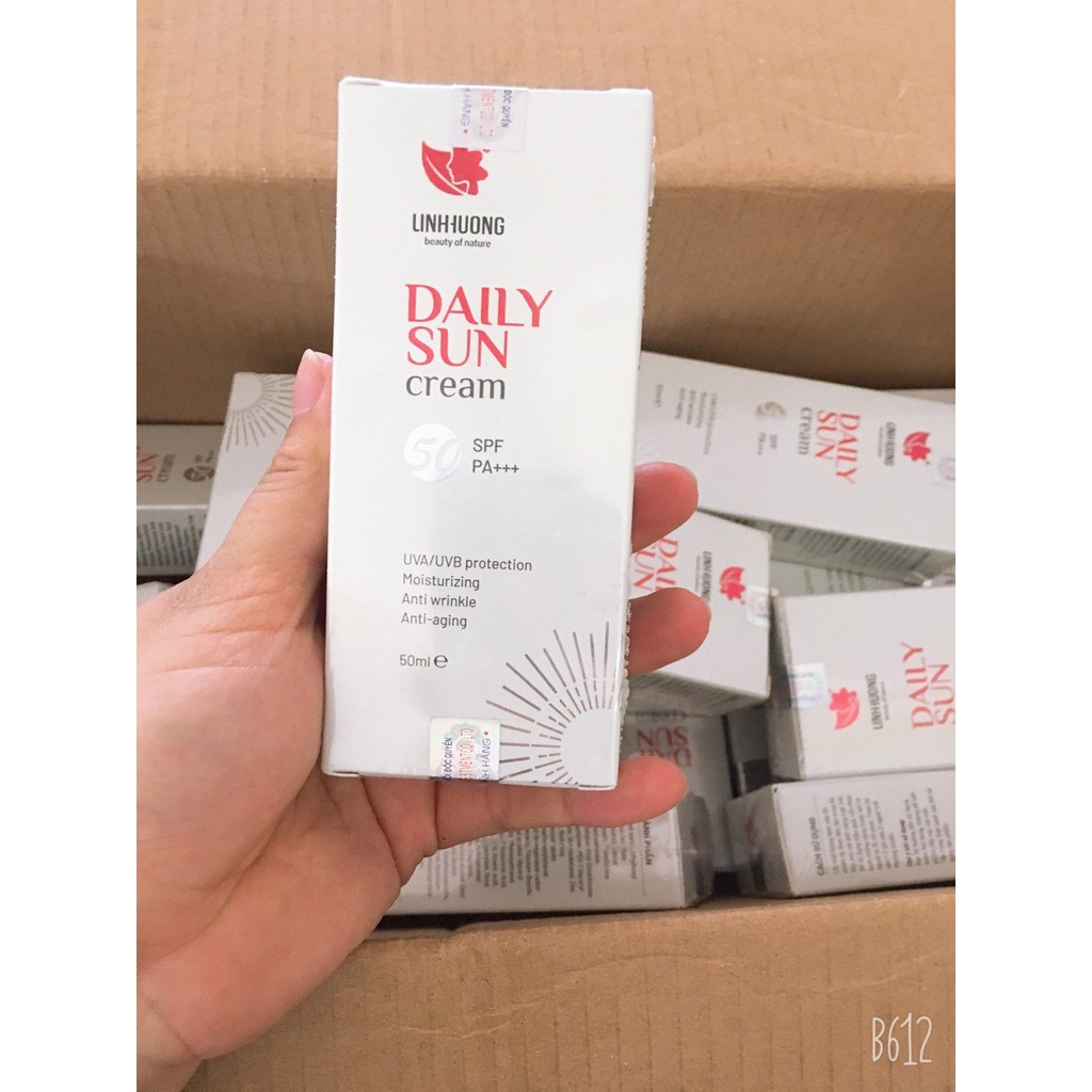 [CAM KẾT HOÀN TIỀN] Kem Chống Nắng Daily Sun Cream Linh Hương  MẪU MỚI