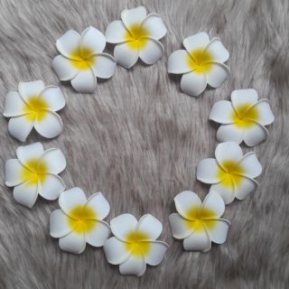 5 Hoa sứ giả 7 cm trang trí nón và cài tóc