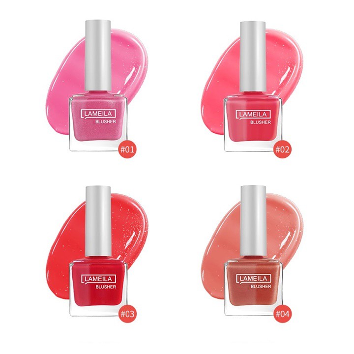 Son nước tint lì, cấp ẩm mềm mượt môi Lameila 3046