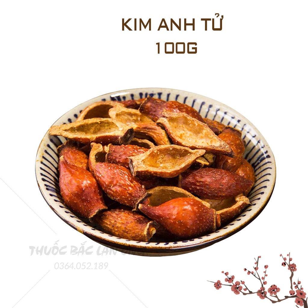 Kim anh tử khô 100g (Loại 1, sạch, đẹp)