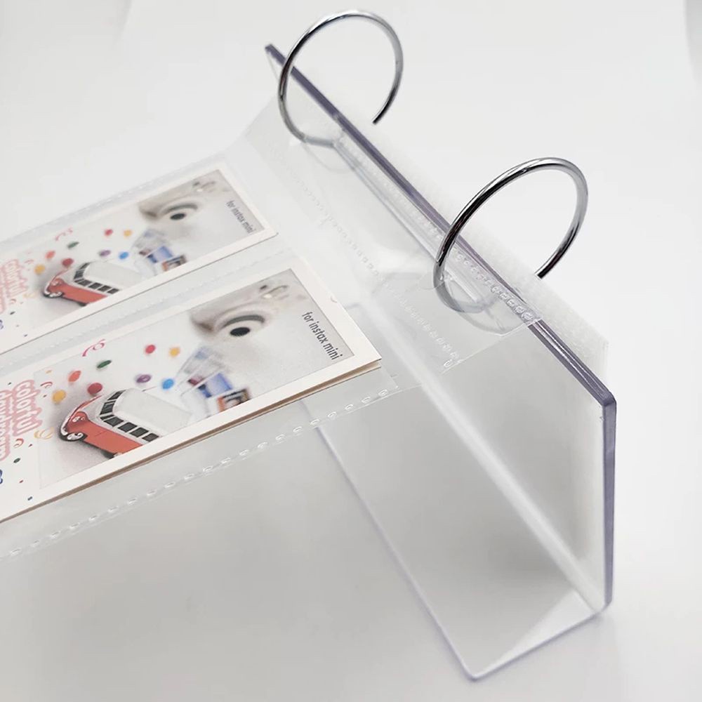 Album đựng ảnh / thẻ để bàn trong suốt 3 / 5 inch sử dụng tiện lợi