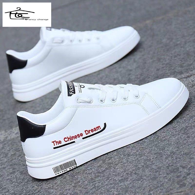 Giày Thể Thao Vải Canvas Thoáng Khí Khử Mùi Phong Cách Hàn Quốc Cho Nam