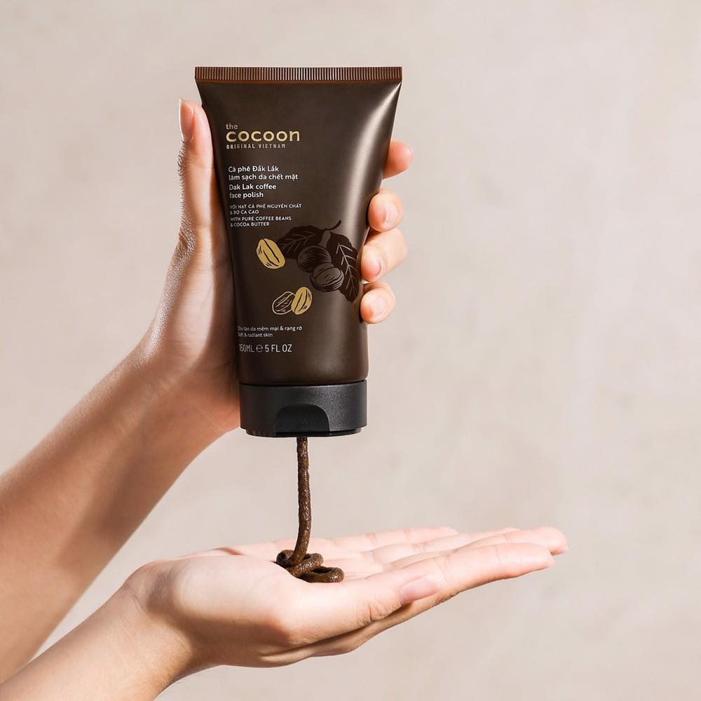 Tẩy tế bào chết mặt cà phê Đăk Lăk Cocoon Coffee Face Polish 150ml