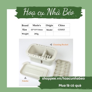 [NHÀ BÉO]-Xô Đựng Nước Rửa Cọ Đa Năng Marie's