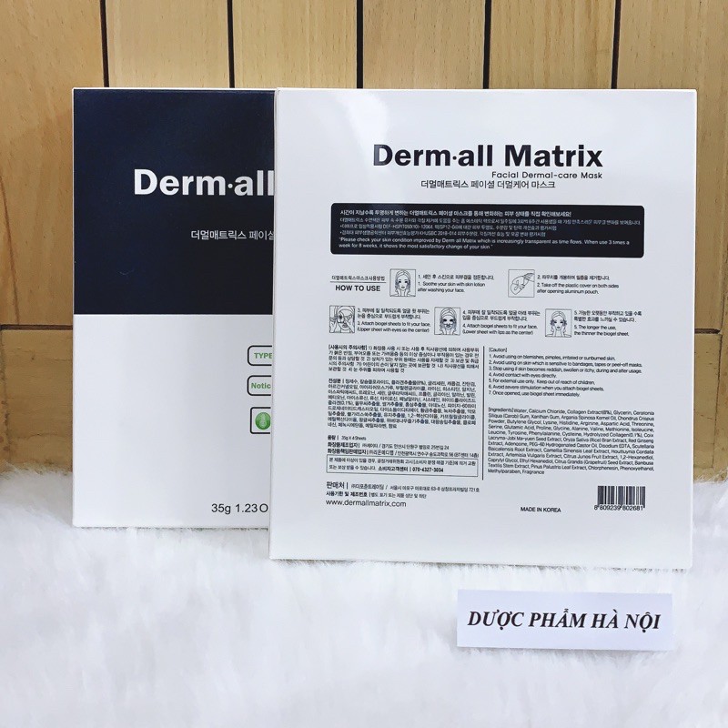 Mặt Nạ Derm all Matrix Chính Hãng