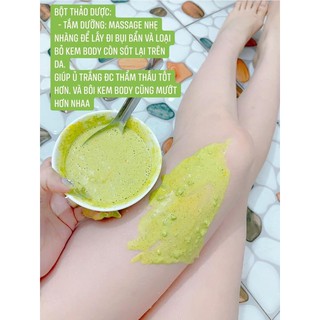 Bột thảo dược tắm trắng