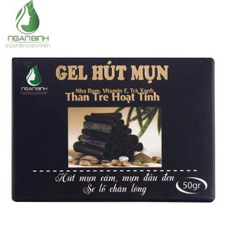 GEL HÚT MỤN Than Tre Hoạt Tính - Gel lột mụn Than Tre, Lột mụn cám, mụn đầu đen, da chết, lông tơ