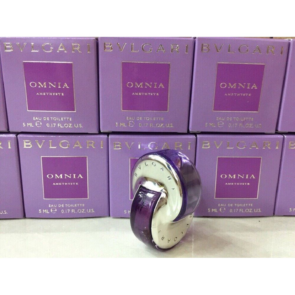 Nước Hoa Nữ 5ml Bvlgari Omnia Amethyste Edt shopee.vn/ehome2shop.