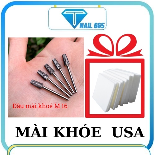 Đầu mài khóe móng nail , Đầu mài móng kim loại Titan cao cấp