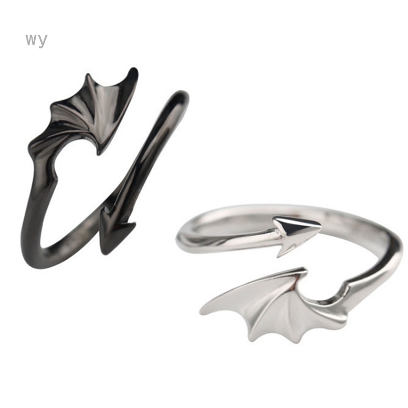 Nhẫn Hở Mạ Đồng Titan Hình Rồng Phong Cách Gothic