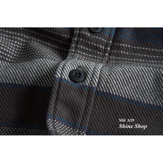 Áo sơ mi Flannel kẻ caro siêu chất