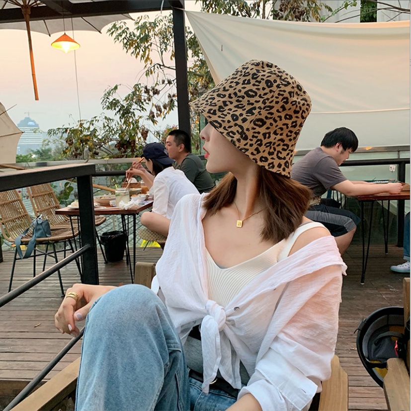 Mộc® Mũ bucket hè hoạ tiết da báo