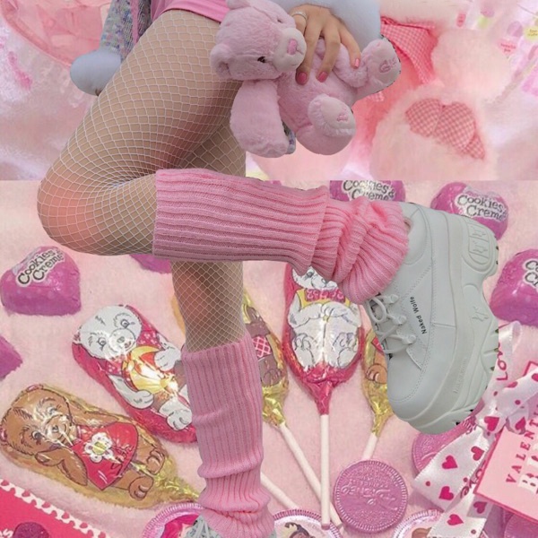 Jiashucheng Tất Len Dệt Kim Phong Cách Preppy Nhật Bản Dễ Thương