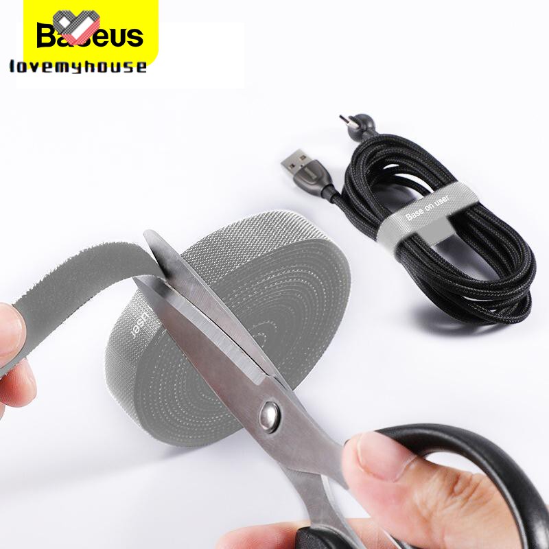 Dây quấn giữ bảo vệ cáp sạc USB Baseus dành cho iPhone/ chuột/ tai nghe
