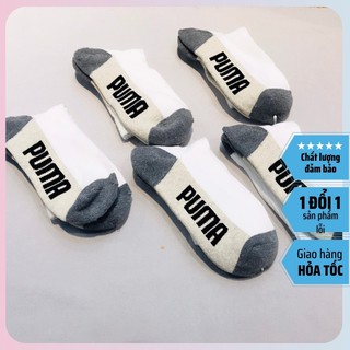 tất vớ nam nữ thể thao đá bóng puma chất liệu coton,cao qua bắp chân >