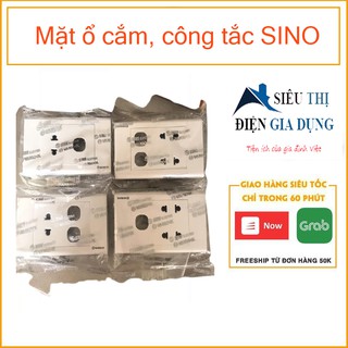 Mặt ổ cắm, mặt công tắc SINO S18