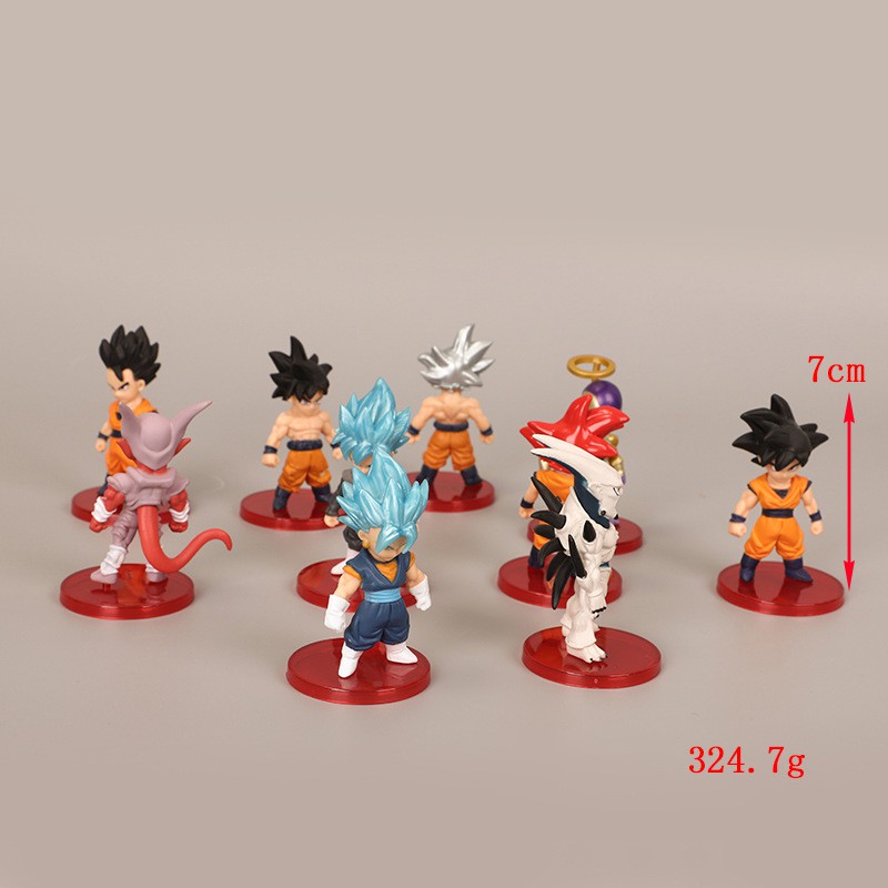 [SET 7 DRAGON BALL] MÔ HÌNH DRAGON BALL, 21 NHÂN VẬT CHIBI SIÊU NGẦU