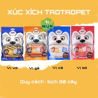 Xúc xích cho chó mèo taotaopets - 1 gói nguyên30 cái