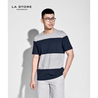 [ROUTINE] Áo thun sọc ngang organic cotton - sọc to ss20 - 10S20TSH019