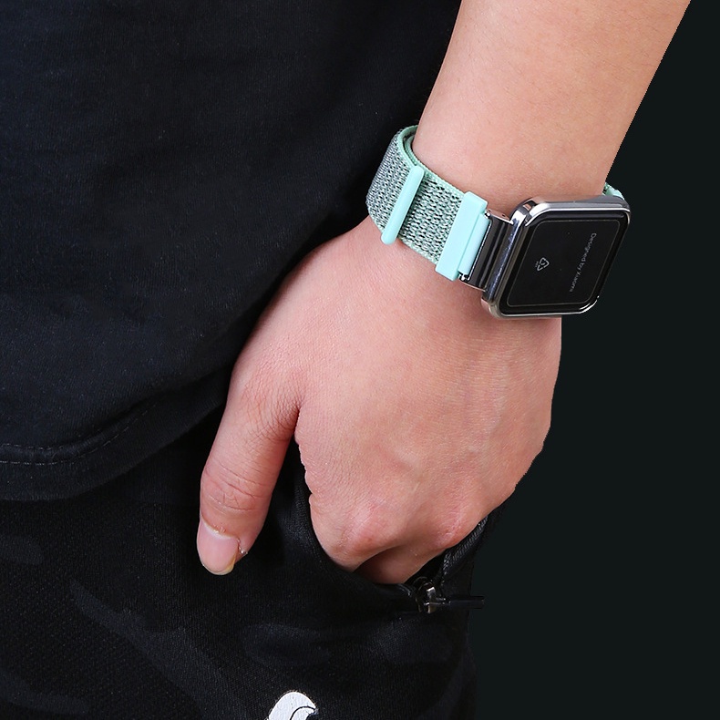 Dây Đeo Nylon Cho Đồng Hồ Thông Minh Xiaomi Mi Watch Lite Reami Watch 2 Lite POCO WTACH