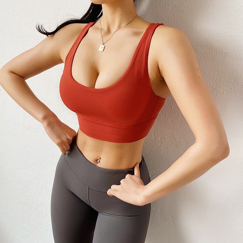 Áo ngực thể thao ANRAN thích hợp cho yoga và tập luyện dành cho nữ