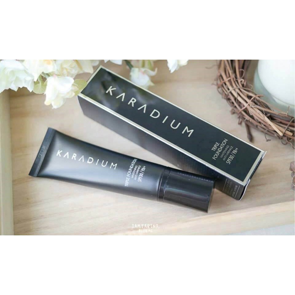 KEM NỀN 3 TÁC DỤNG KARADIUM TRIPLE FOUNDATION SPF30 CHÍNH HÃNG