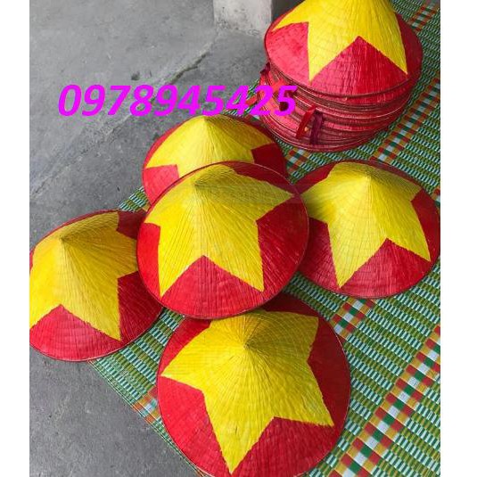 NÓN LÁ CỜ ĐỎ SAO VÀNG
