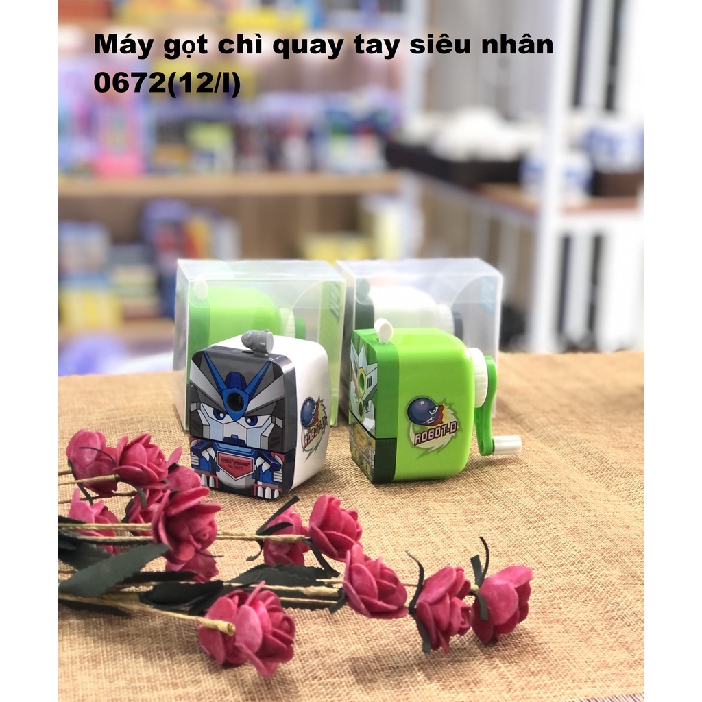 Gọt chì quay tay Deli - gọt chì bàn - chính hãng – chuẩn chất lượng - văn phòng phẩm Diệp Lạc (sỉ/lẻ)