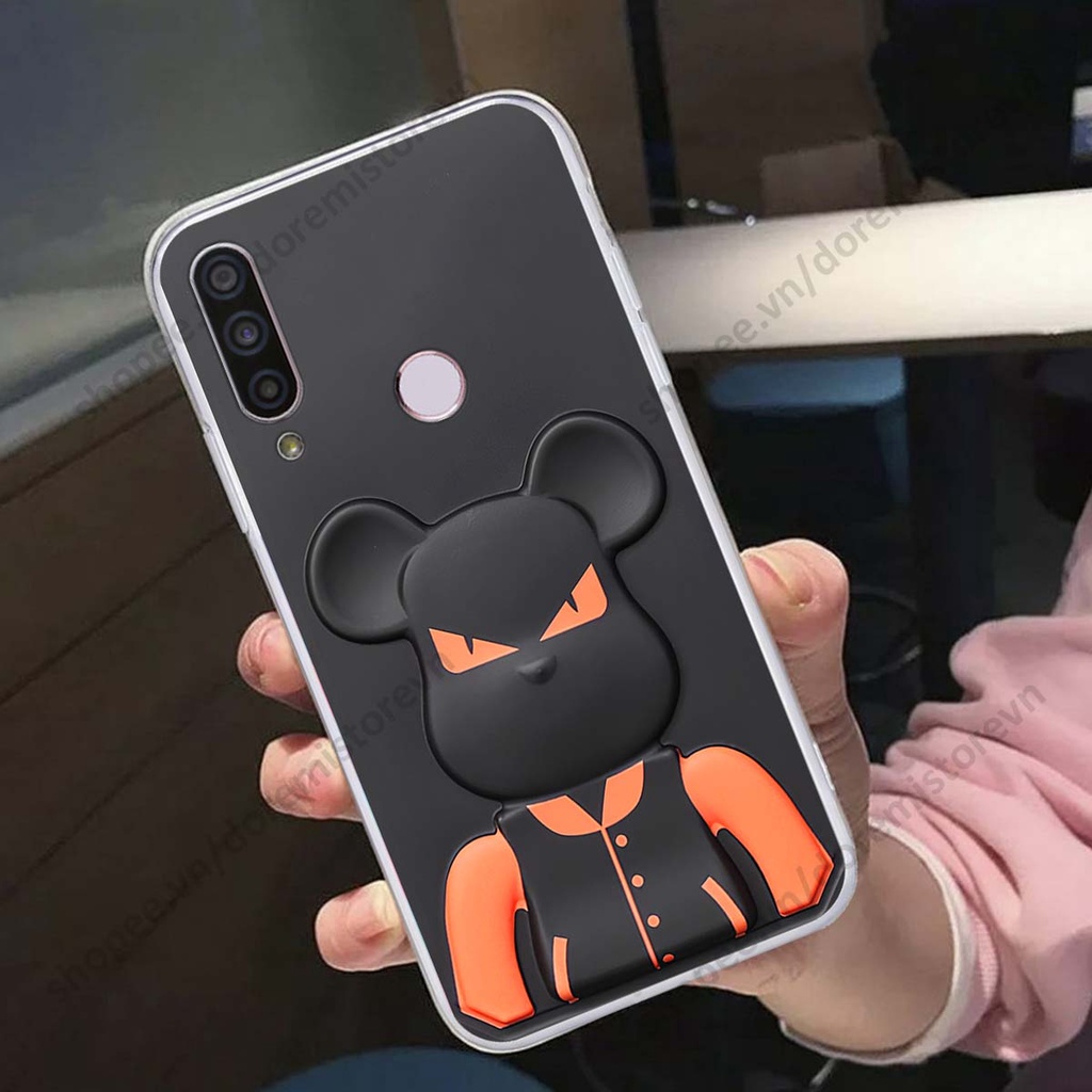 Ốp lưng Vsmart Joy 3 / Joy3 hình kaws, kith, bear brick nổi 3D phong cách độc đáo