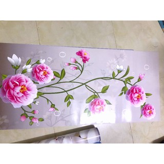 [FREESHIP] 🌹Giấy dán tường, tủ lạnh hoạ tiết hoa🌹