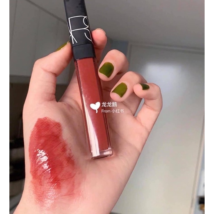 Son bóng NARS lip gloss aragon & no regrets