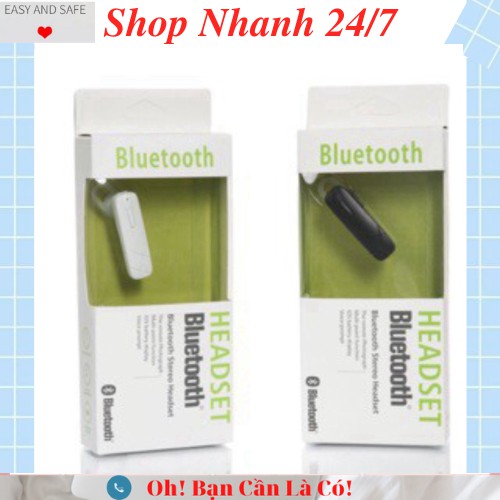 Tai Nghe Bluetooth Nhét Tai Nhỏ Gọn _ Kết nối Bluetooth V4.1 - Hàng Đóng Hộp