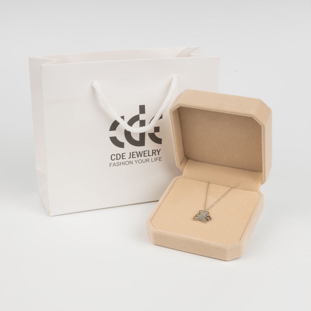 Dây chuyền CDE Teddy in love Necklace Silver CDE6002SV