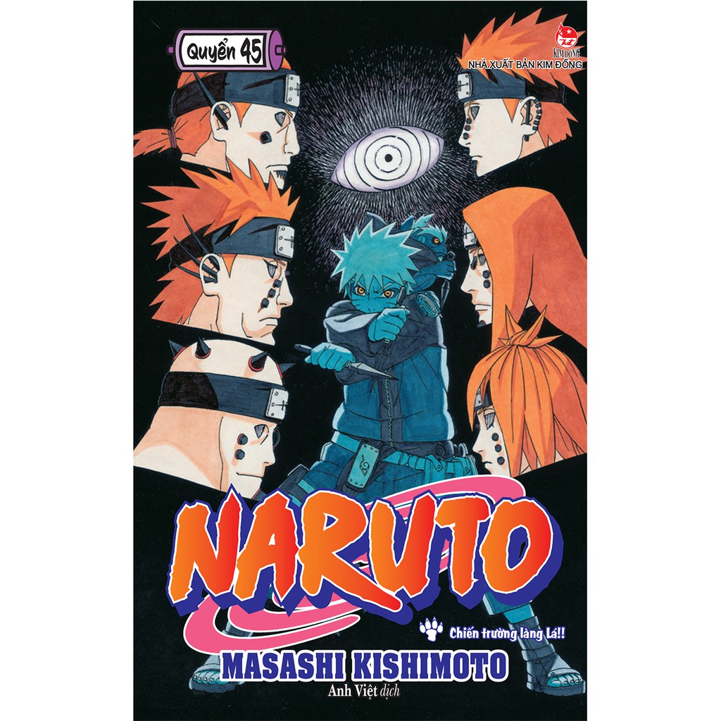 Truyện tranh Naruto - Tập 45 - NXB Kim Đồng