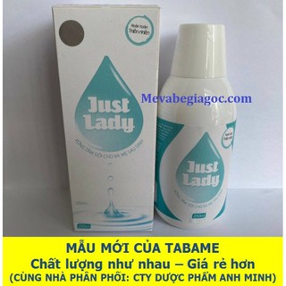 (ĐƯỢC CHỌN 1 QUÀ TẶNG) CHAI NƯỚC XÔNG TẮM THẢO DƯỢC CHO MẸ 250ML JUSTLADY (Việt Nam) (Phân phối bởi Cty Được Anh Minh)