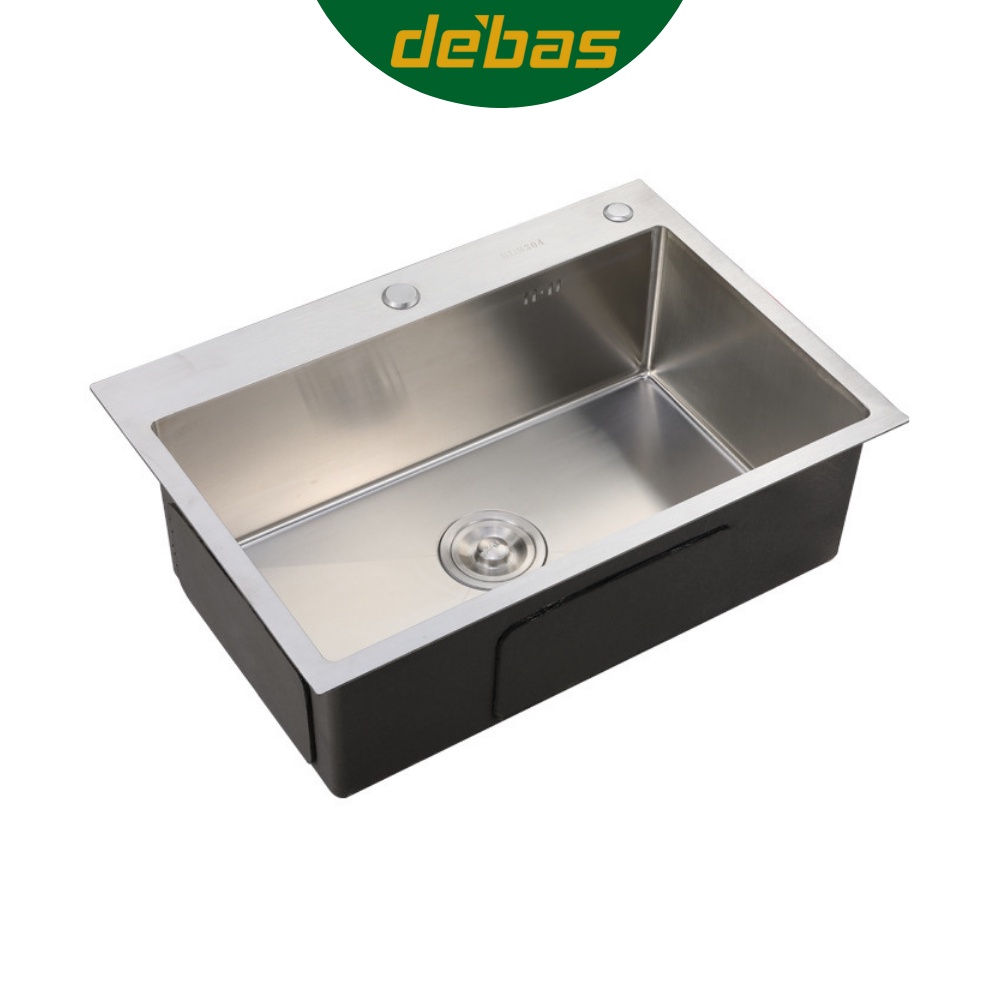 Chậu rửa bát 1 hố chậu đúc inox sus304 6045 KoreaSUS304 chậu rửa chén 1 hộc inox sus304 to