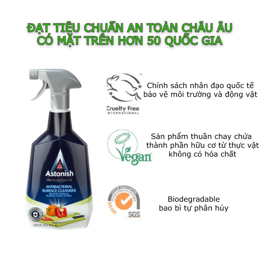 Nước rửa bếp diệt khuẩn đồ đùng bếp Dao, thớt, bề mặt khu vực chế  biến thực phẩm, mặt bàn ăn, tủ đựng chén bát...C6700