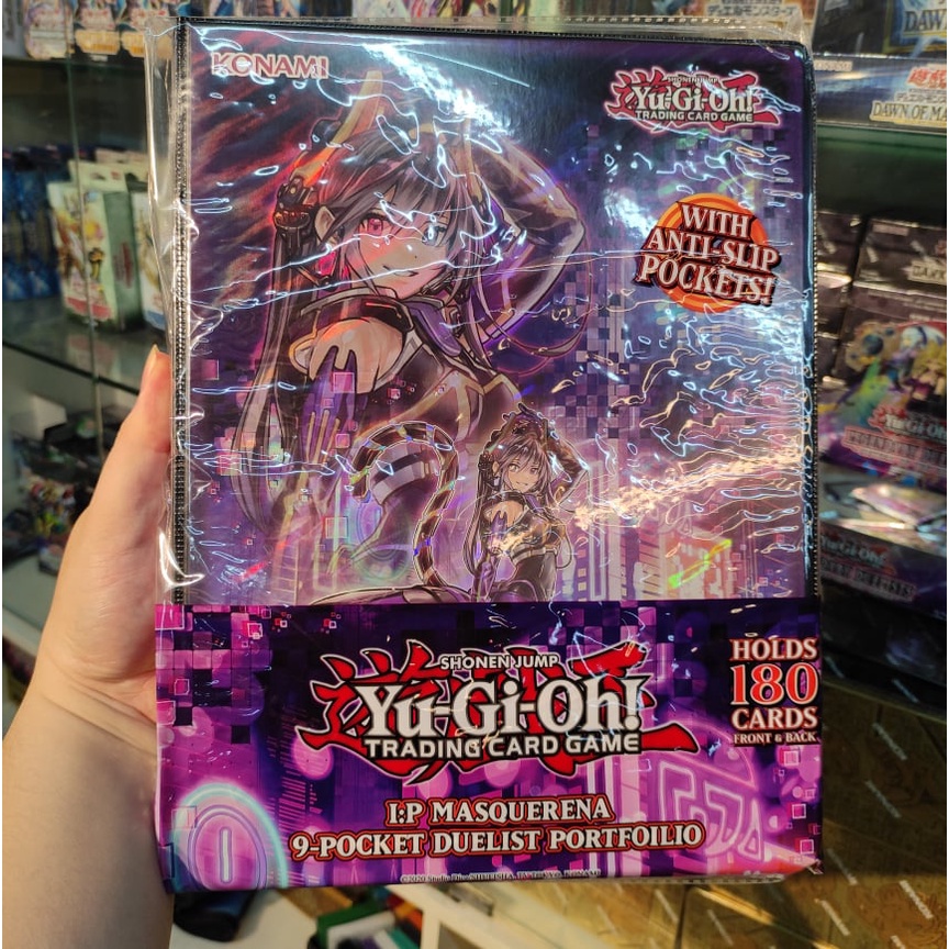 Phụ Kiện Yugioh Chính Hãng - Album I:P Masquerena Đựng Và Bảo Vệ Thẻ Bài