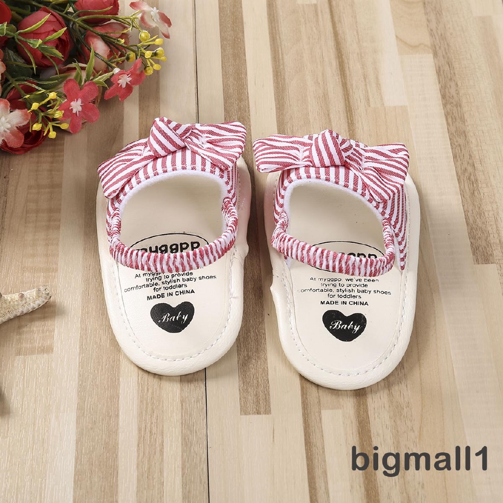 Giày sandal quai nơ cho bé tập đi
