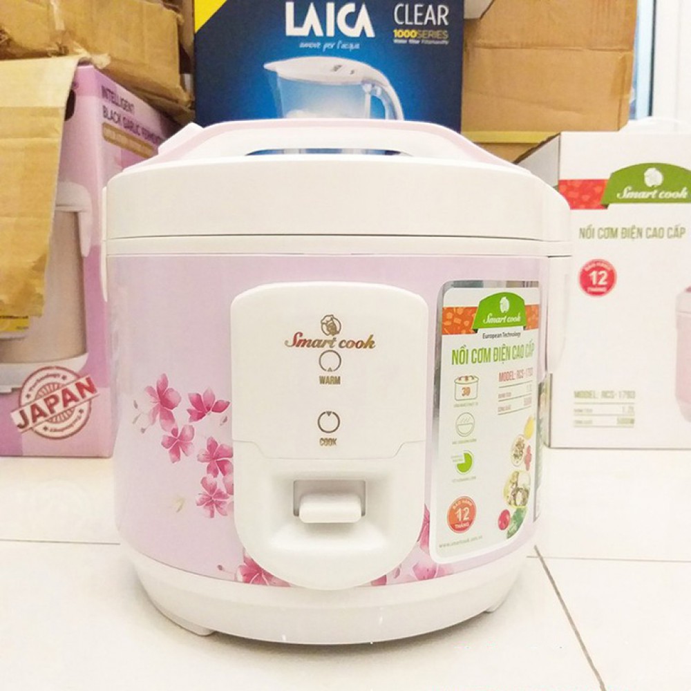 Nồi Cơm Điện Elmich Smartcook 1,2 LÍT RCS-1793 Hàng Chính Hãng, Bảo Hành 12 Tháng