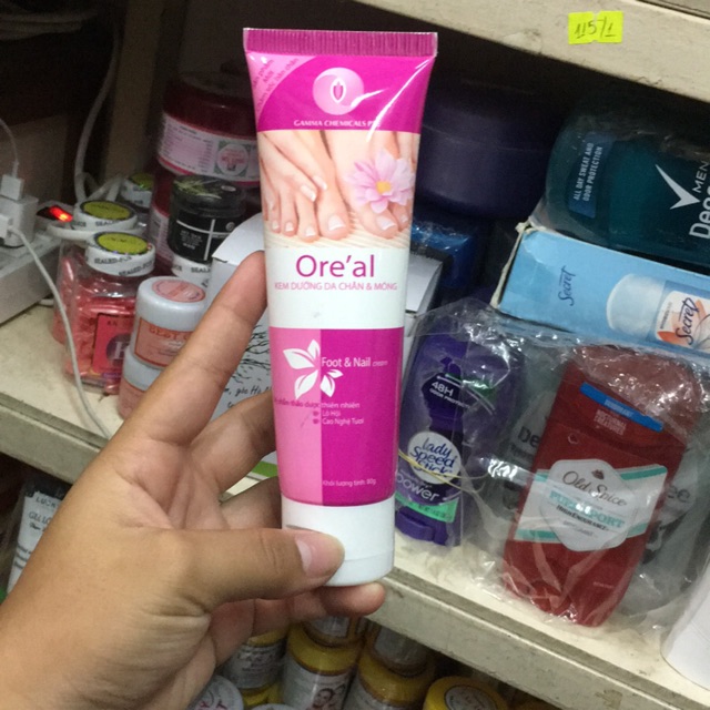 Kem dưỡng da chân & móng ORE'AL 80g