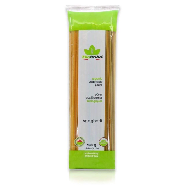 MÌ SPAGHETTI RAU CỦ HỮU CƠ 500g