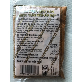Bột cari Ấn Độ gói 18g