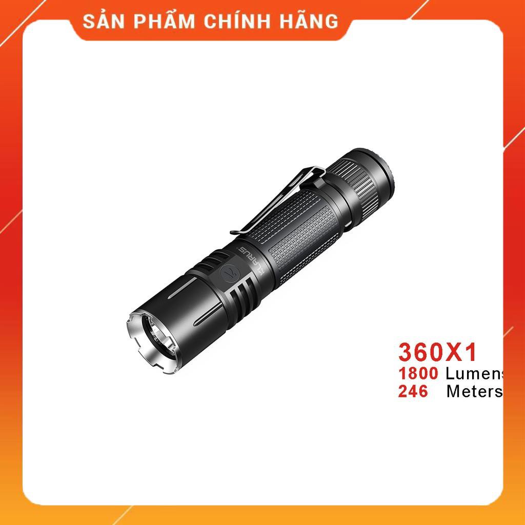 [BH 5 NĂM] [HÀNG CHÍNH HÃNG] Đèn pin KLARUS 360X1 - Độ sáng 1800ml chiếu xa 243m