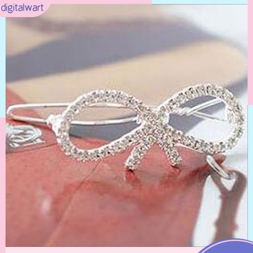 Kẹp Tóc Hợp Kim Đính Đá Hình Bướm Xinh Xắn Cho Nữ