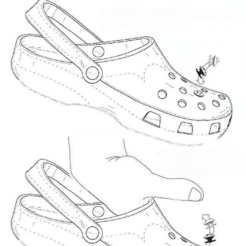 Set 24 Phụ Kiện Khóa Giày Crocs Bằng Kim Loại Đính Đá / Ngọc Trai / Hoa Xinh Xắn Cổ Điển Có Thể Tháo Rời
