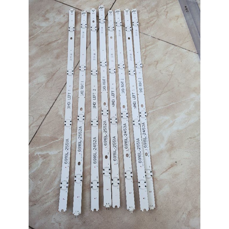 bộ 8 thanh led LG 49inch bóng bé | BigBuy360 - bigbuy360.vn